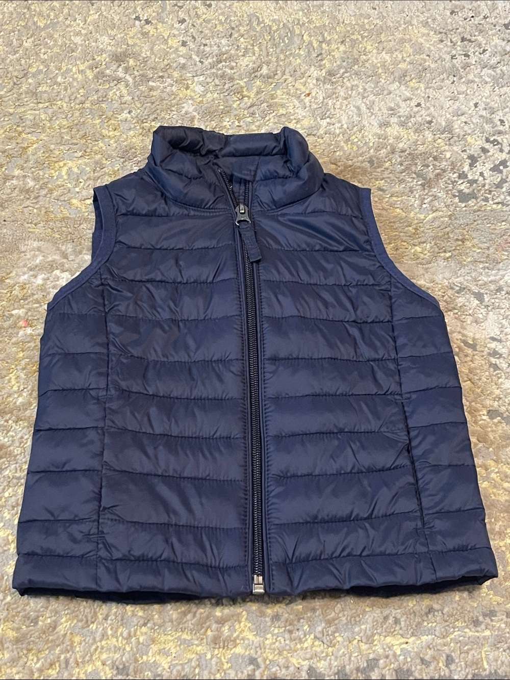 2T navy puffer vest